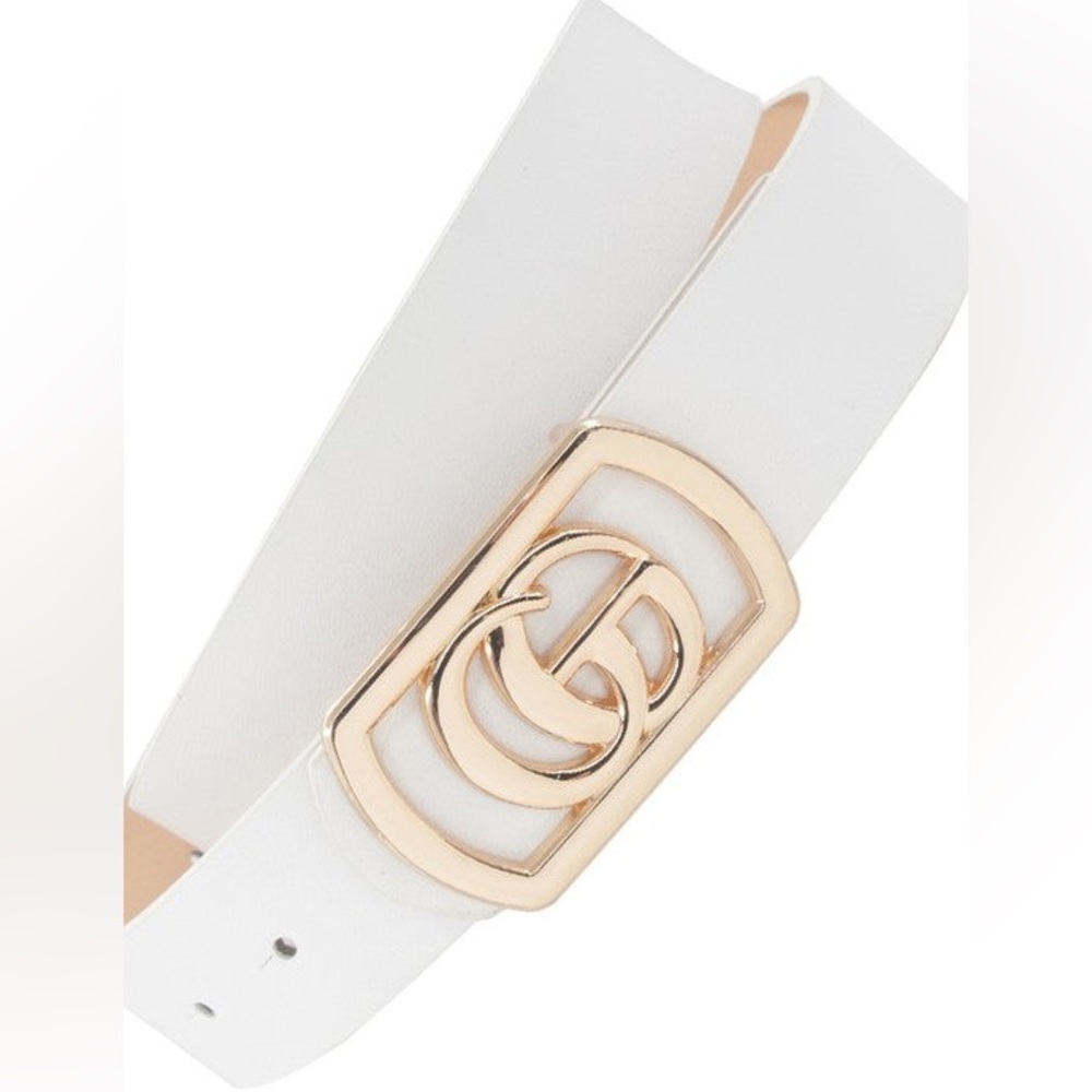 🆕🩷LT. PINK RECTANGULAR BUCKLE NWT - image 6